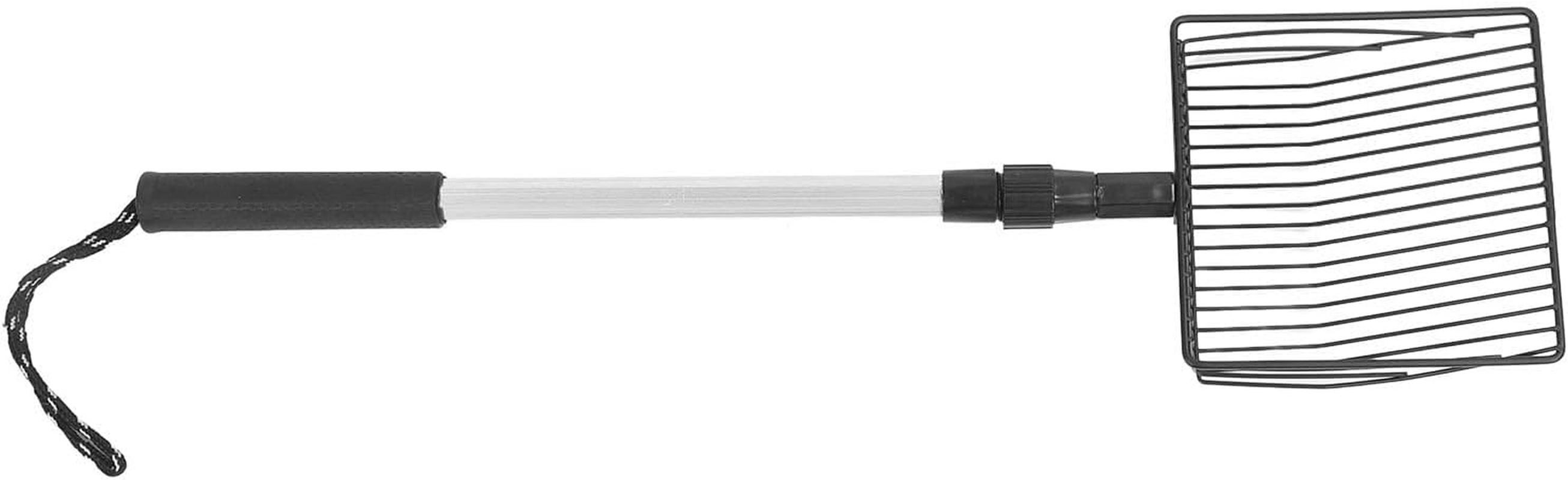 Chicken Poop Scooper, Cat Litter Scoop Metal with Adjustable Handle, Litter Scoop, Pet Cat Litter Scoop for Crawling Pets, Rutin Chicken, Small Hamsters (Model a 2 Section Handle) image number 4