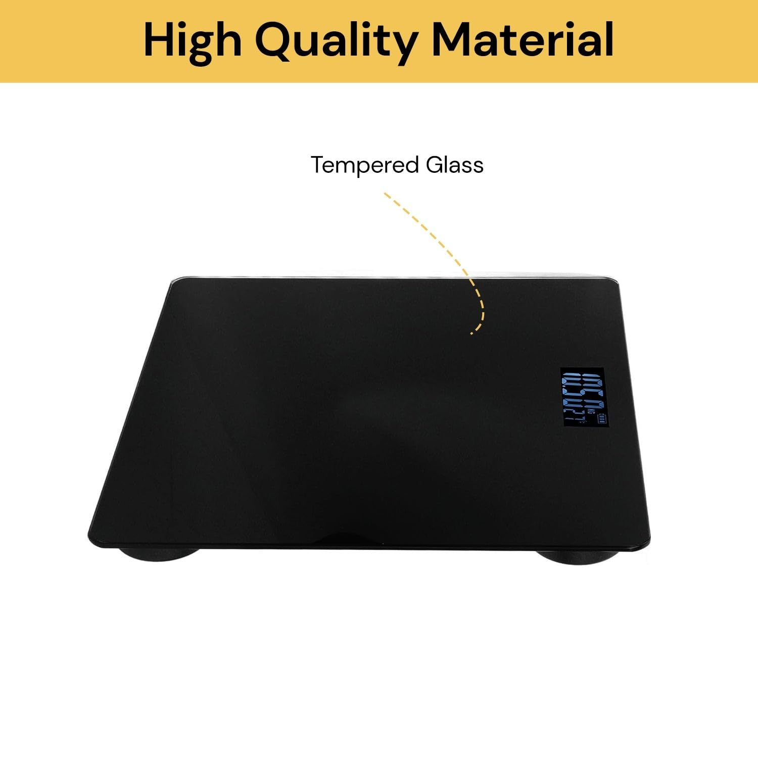 EZONEDEAL Body Scale - Electronic Digital Bathroom Scales Body Weight Scale Fat Glass Backlit 180Kg - Weighing Scale for Body Weight Digital Scale image number 3