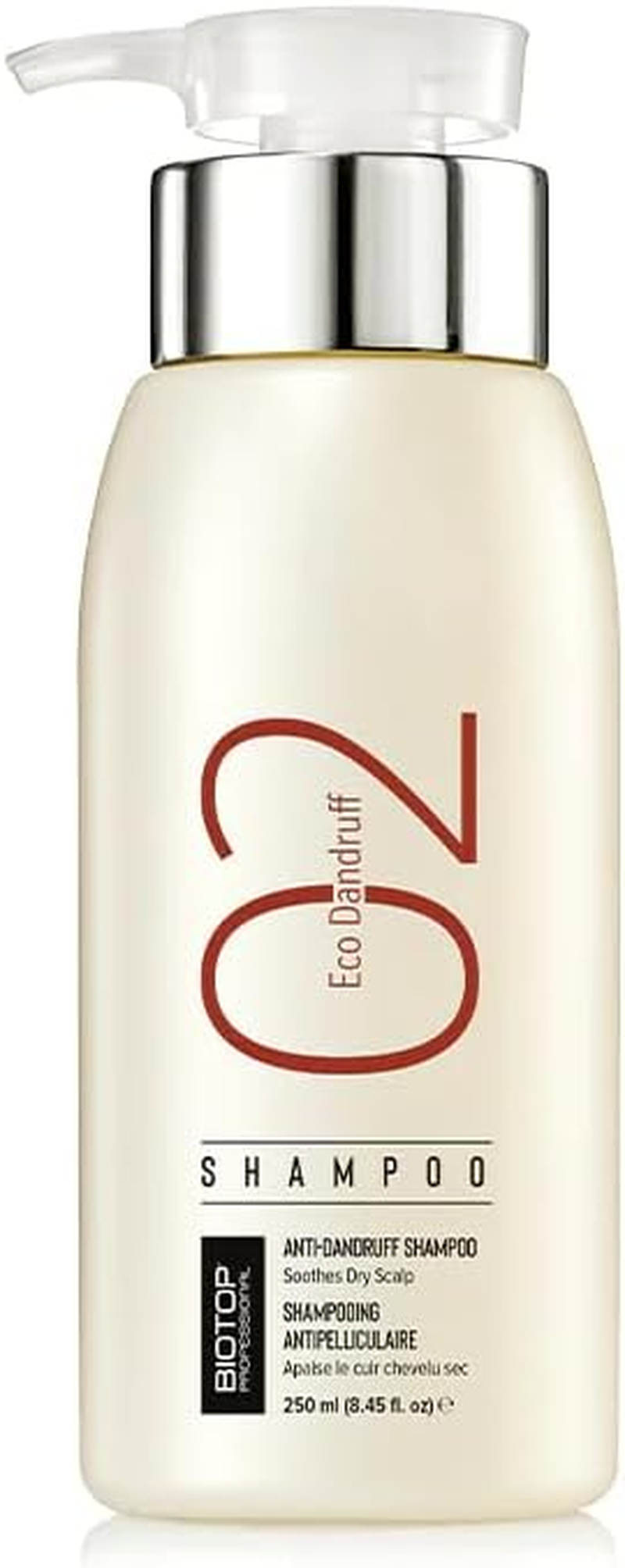 Biotop Professional 02 Shampoo Eco Dandruff | Enriched with Vitamin B5 to Hydrate, Nourish & Soothe the Scalp |Paraben, SLS & Sulfate Free | anti Dandruff Shampoo for Men & Women image number 4