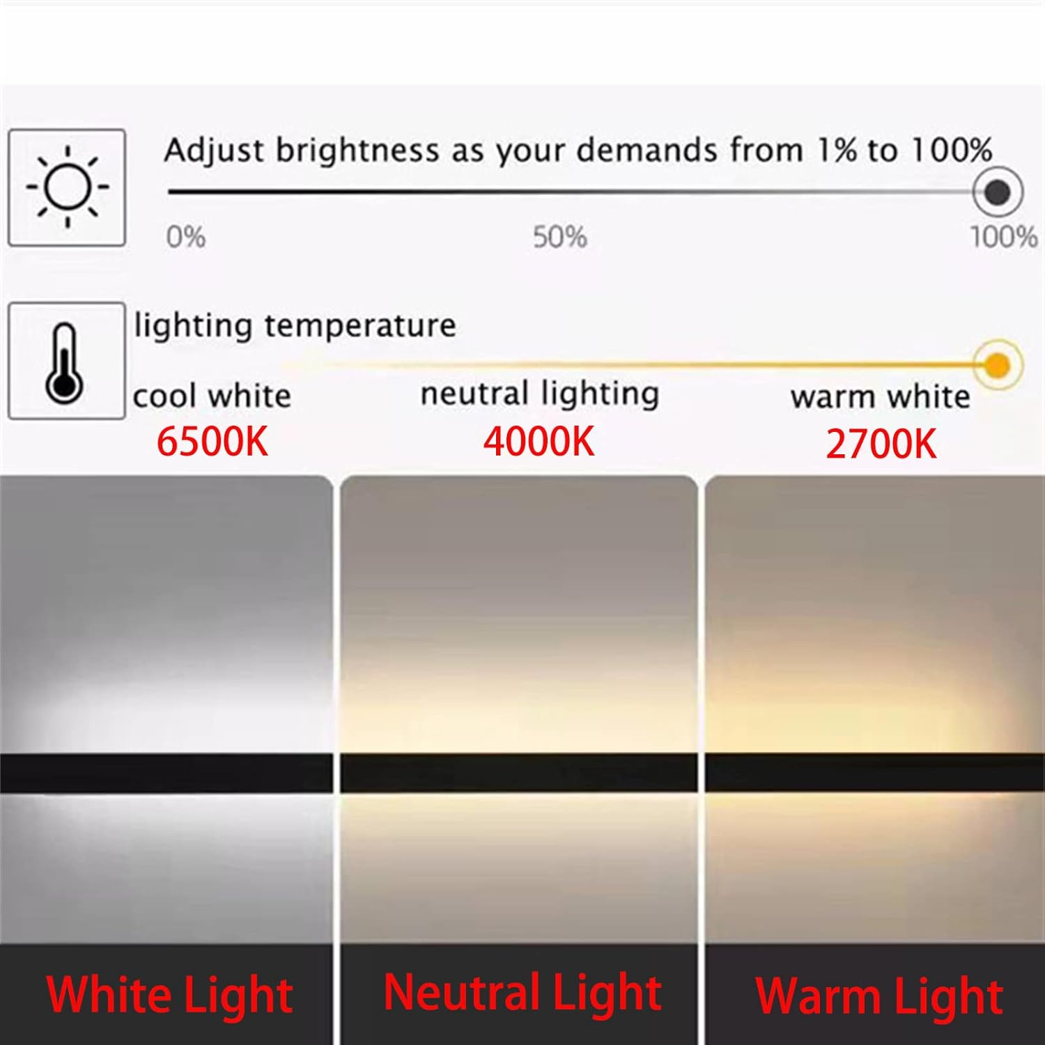 LED Outdoor Garden Wall Lights Lamp with Remote Control Dimmable Black Wall Sconce Long Strip outside Indoor Wall Lamp Aluminium IP65 Waterproof Exterior Patio Hallway Night Wall Lighting (150Cm 86W) image number 5