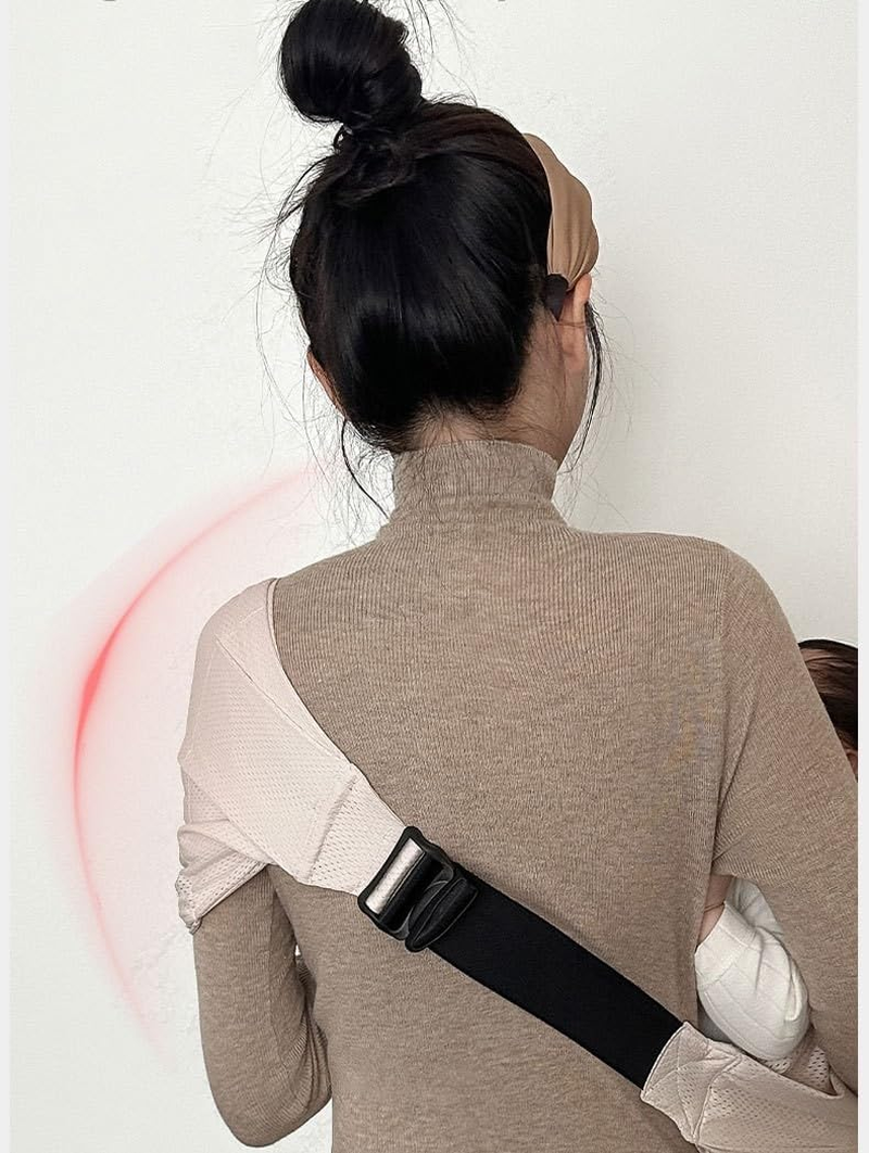 Baby Toddler Sling Carrier Lightweight Hip Slings Carrying Non-Slip Side Kid Holder Chest Wrap 0-12 Months Infants & Toddlers Newborn Sling, Nursing Outdoor Travel Breathable image number 6