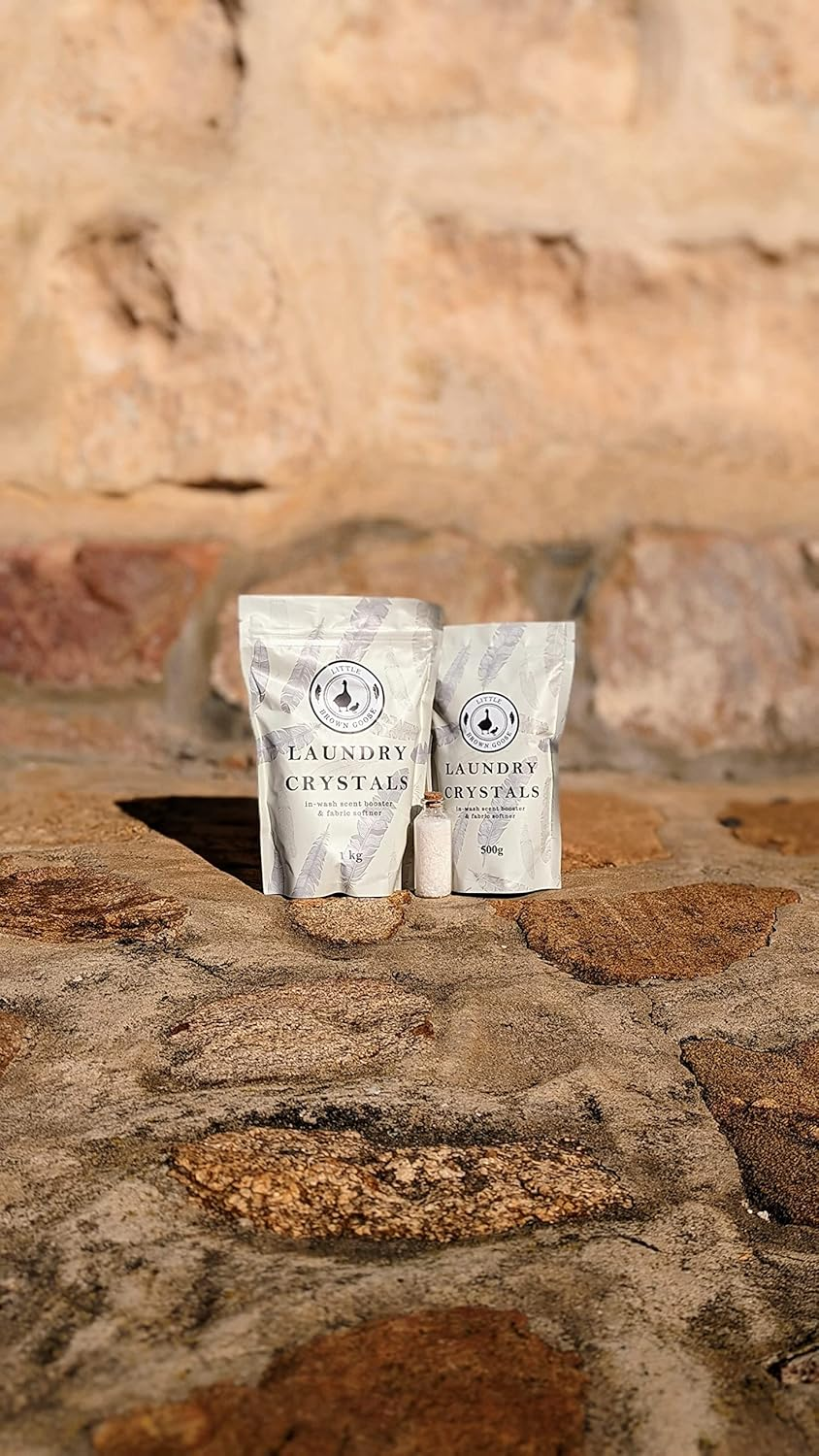 Little Brown Goose Laundry Crystals - Fragrance & Scent Boosters for Laundry - Laundry Softener Beads - Baby Powder Fragrance - 500 Gram image number 6