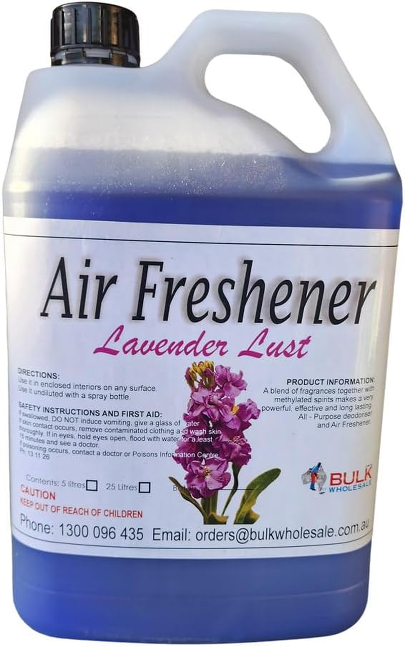 Bulk Blendz Air Freshener and Deodoriser Liquids - Lavender Lust 5 Litre