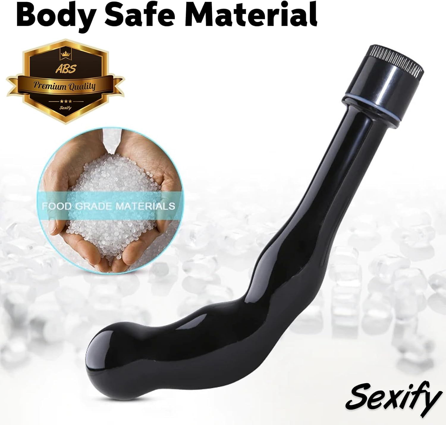 Prostate Massager Anal Vibrator Vibrating Massager Butt Plug P-Spot Milking Orgasm Inducing Vibe Male Anal Sex Toys G-Spot Dildo Rigid Stimulator Big Sex Toy image number 2
