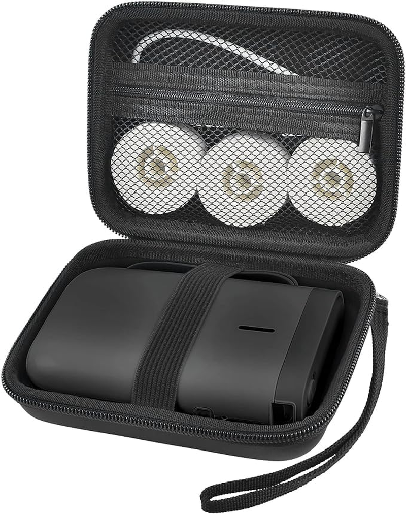 Hard Case Digital Camera Protective Case, Portable Camera Storage Bag for Travel, Small Digital Camera Carrying Organizer Pouch, Travel Compact Camera Drive Hard Case Storage Bag for Lens Cable (1) image number 3