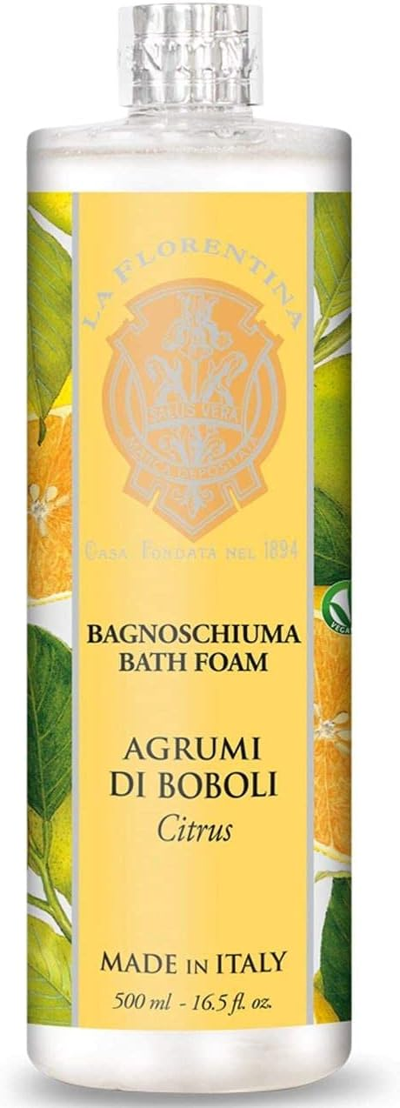 La Florentina Boboli Citrus Bath Foam, 500 Ml