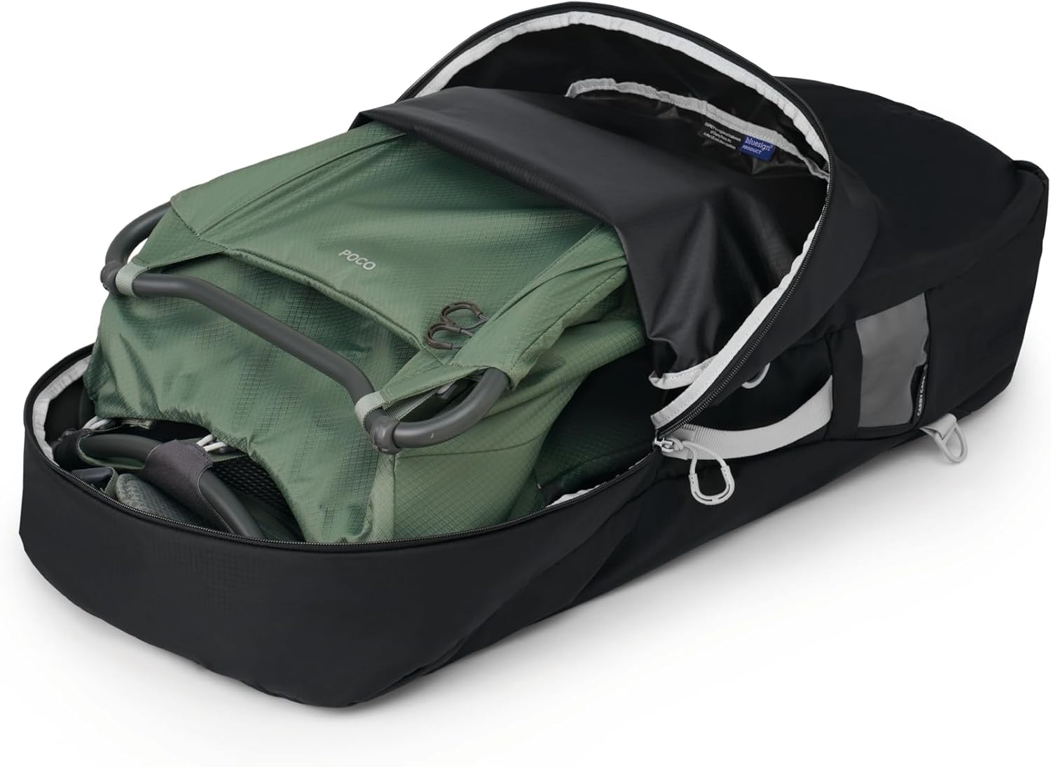 Osprey Poco Child Carrier Case, Black image number 1