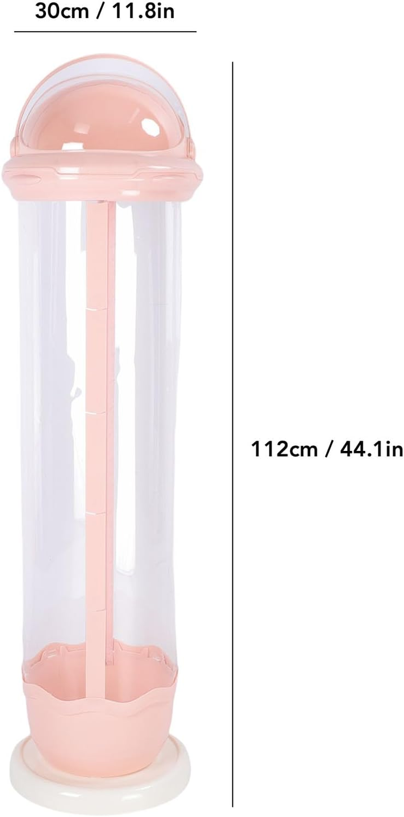 Clear Storage Bin with Zipper for Plush Toys and Dolls, High Capacity image number 2