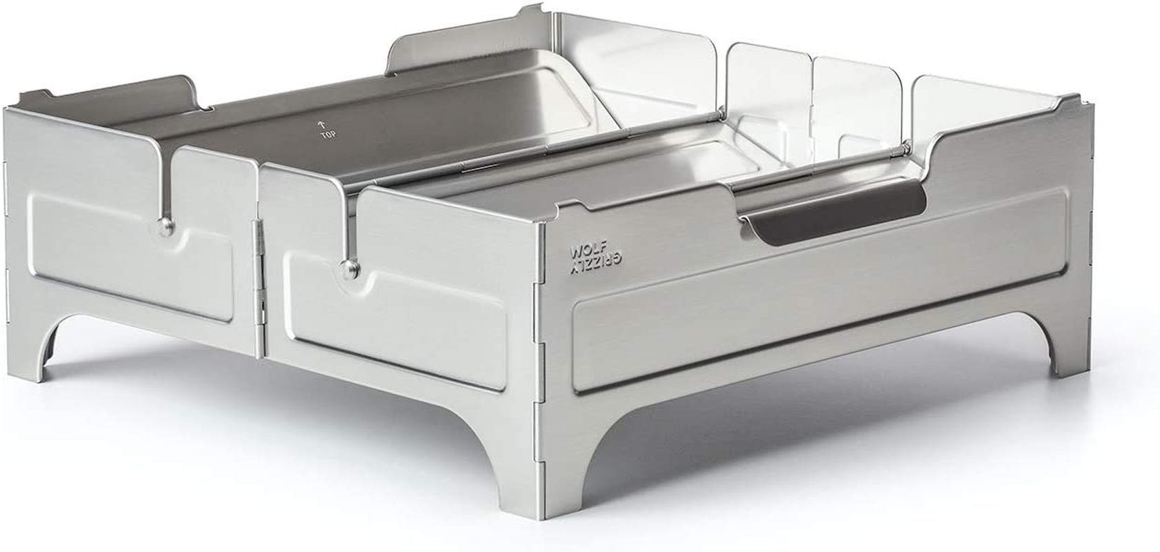 Wolf and Grizzly Campfire Trio, Portable Campfire Cooking Kit for All Camping and Outdoor Adventures image number 5