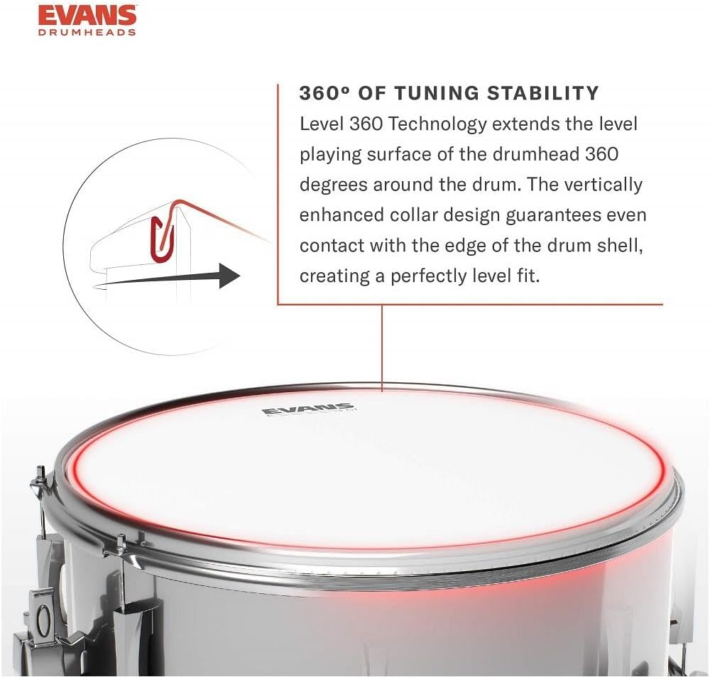 Evans Genera Dry Drum Head, 14 Inch image number 3
