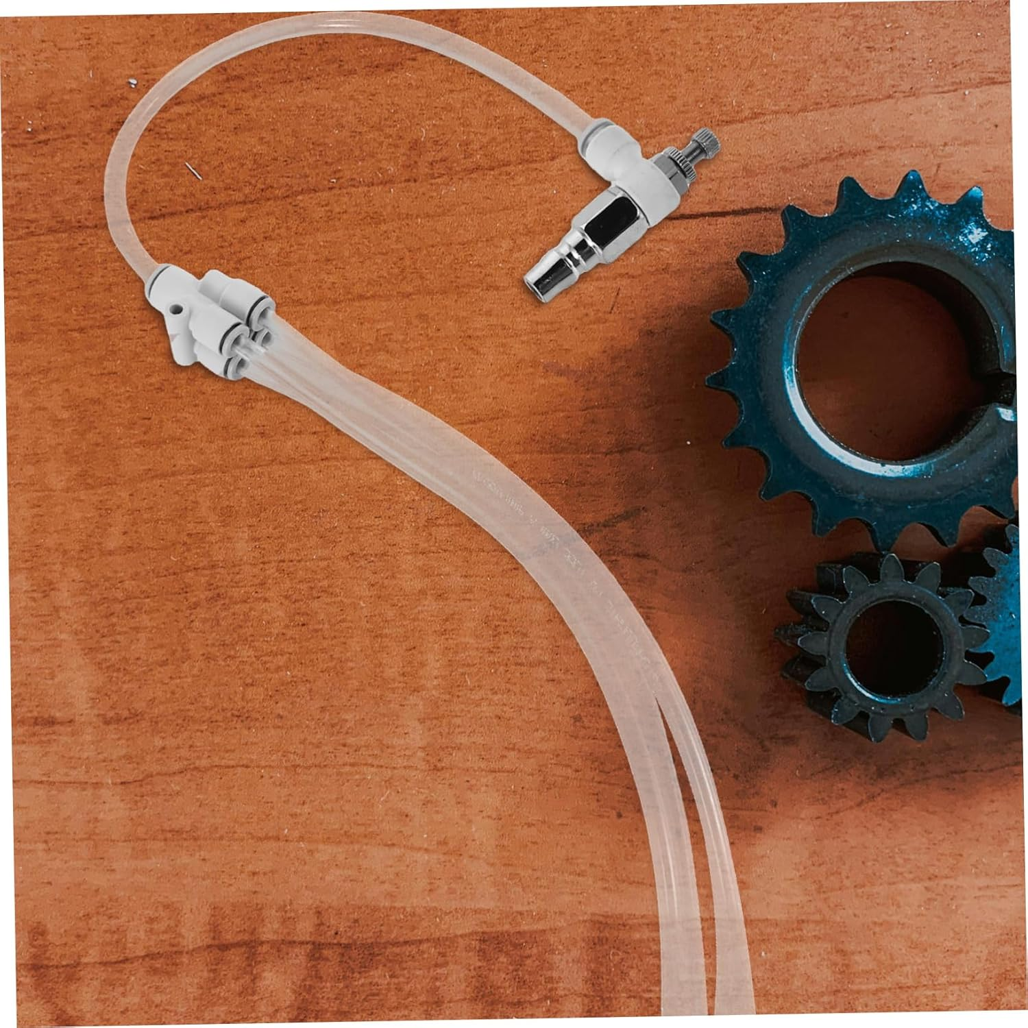 TOPPERFUN Mini Pneumatic Chamfering Tool Car Carbon Removal Cleaner Automotive Maintenance Kit