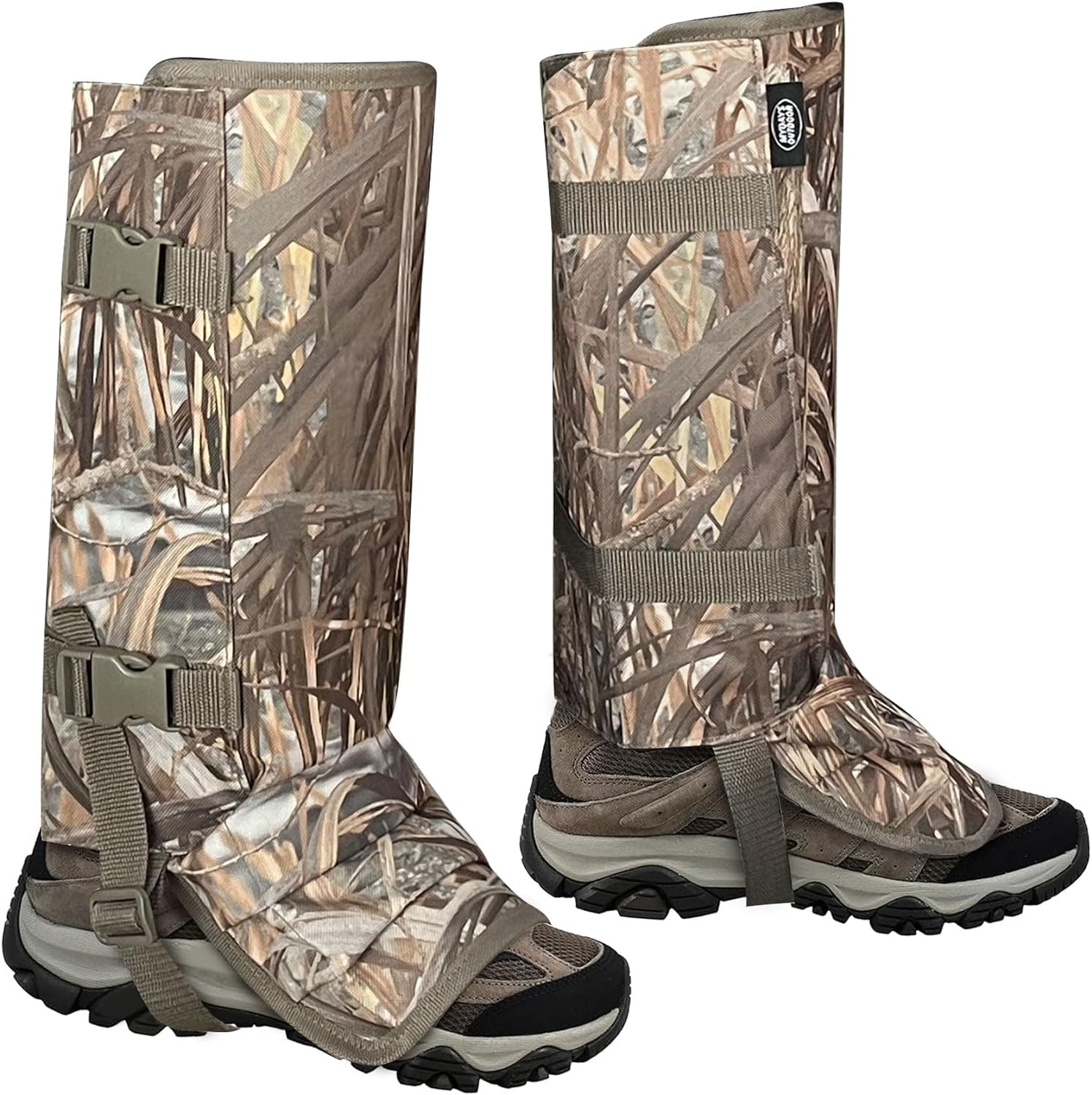 MYDAYS OUTDOOR Snake Gaiters for Hunting, Snake Chaps, Snake Guards for Legs, Snake Bite Protection for Lower Legs,Snake Proof Boots for Men Women
