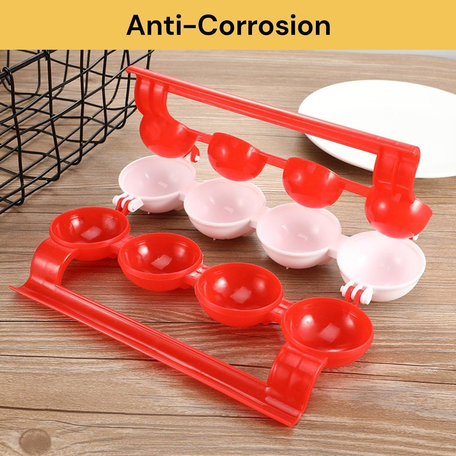 EZONEDEAL Meatball Maker Homemade Stuffed Meat Ball Maker Fishballs Burger Maker Mold, Home Household Kitchen Cooking Tool Practical Kitchen Supplies Christmas DIY Cooking Tools - Meatball Molds image number 2