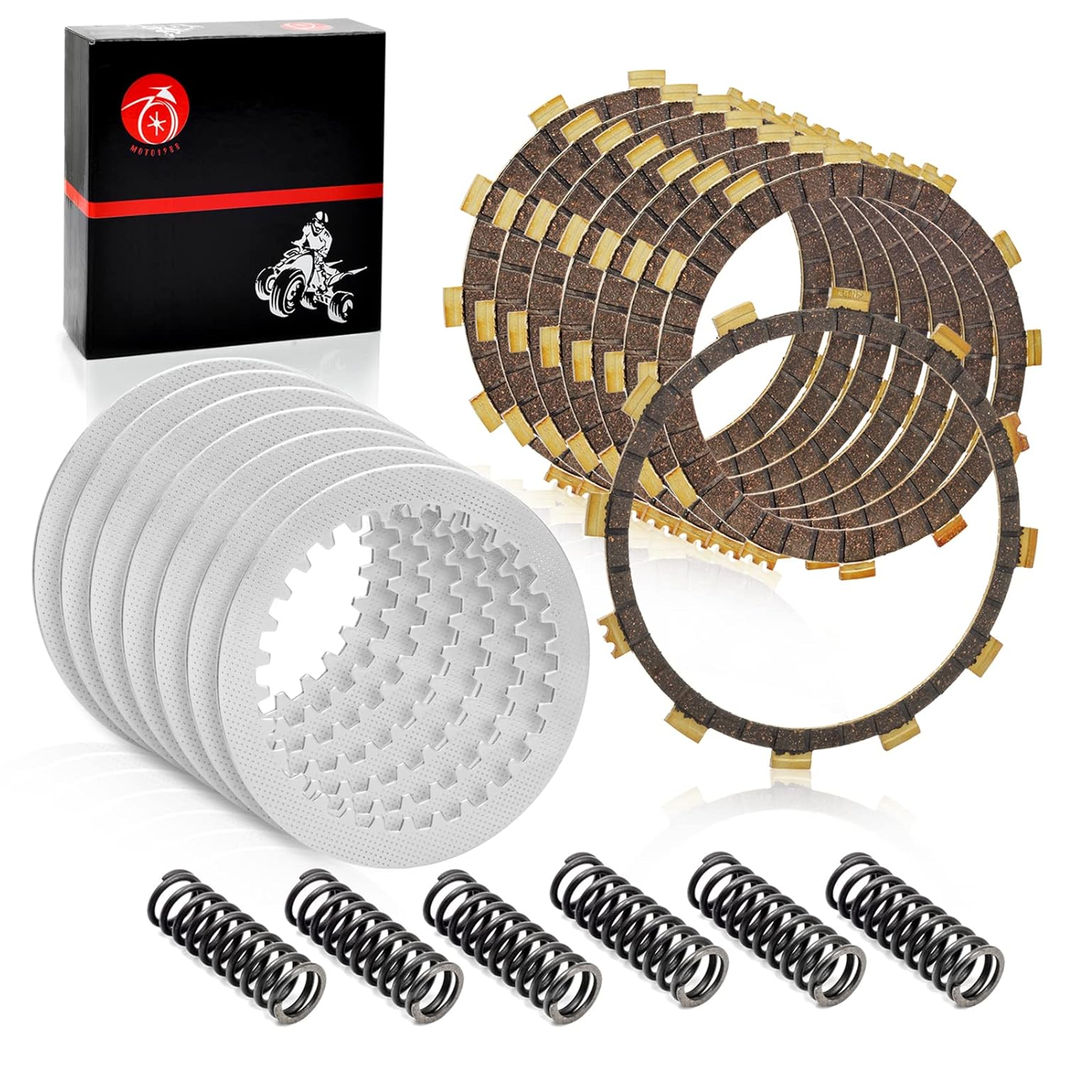 Clutch Kit Gasket & Heavy Duty Spring Compatible with Yamaha YFZ450 YFZ 450 2004 2005 2006 2007 2008 2009 image number 2