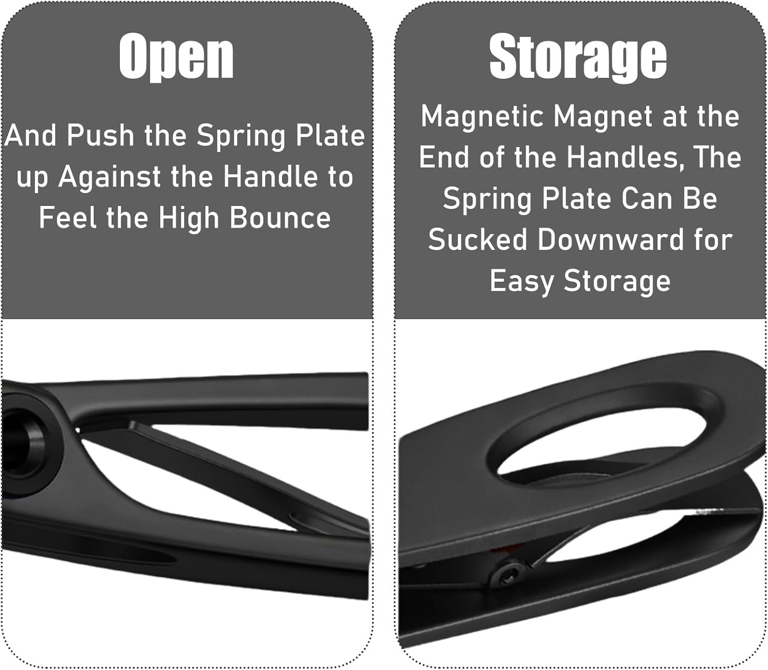 JZS Oversized Thick Nail Clippers for Thick Toenails or Tough Fingernails, Stainless Steel Toenail & Fingernail Cutter Trimmer, Set of 3, Black - Black image number 6