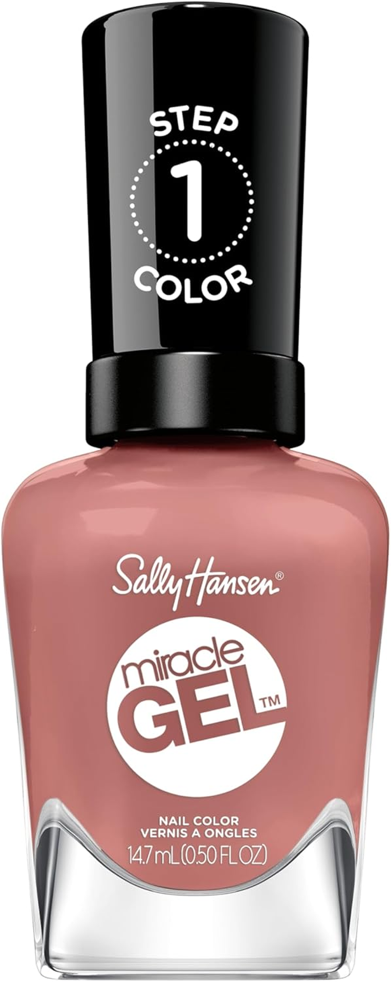 Sally Hansen Miracle Gel Nail Polish - Wild & Free, Chip-Resistant, High-Shine, Easy to Apply, 14.7Ml image number 2