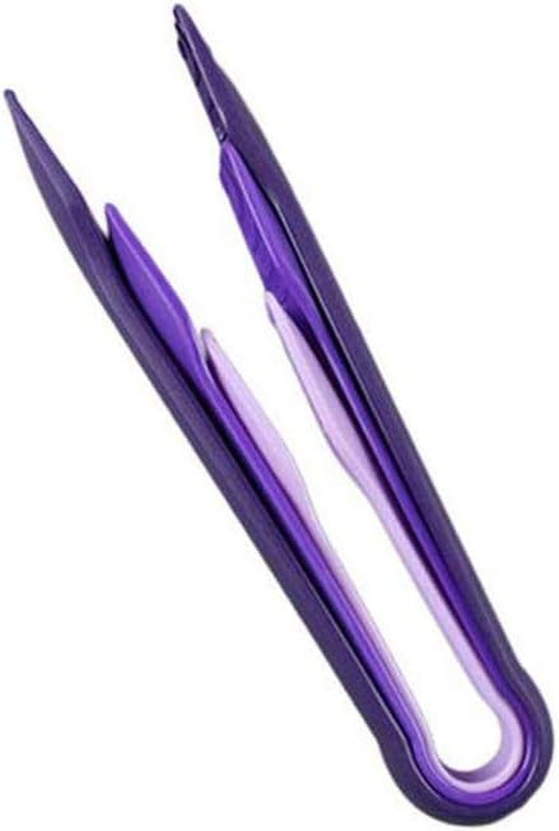 3 Pieces / Set Barbecue Tongs Kitchen Tongs Serving Tongs Ice Tongs Plastic Salad Tongs for Bread Sugar Pizza Grill