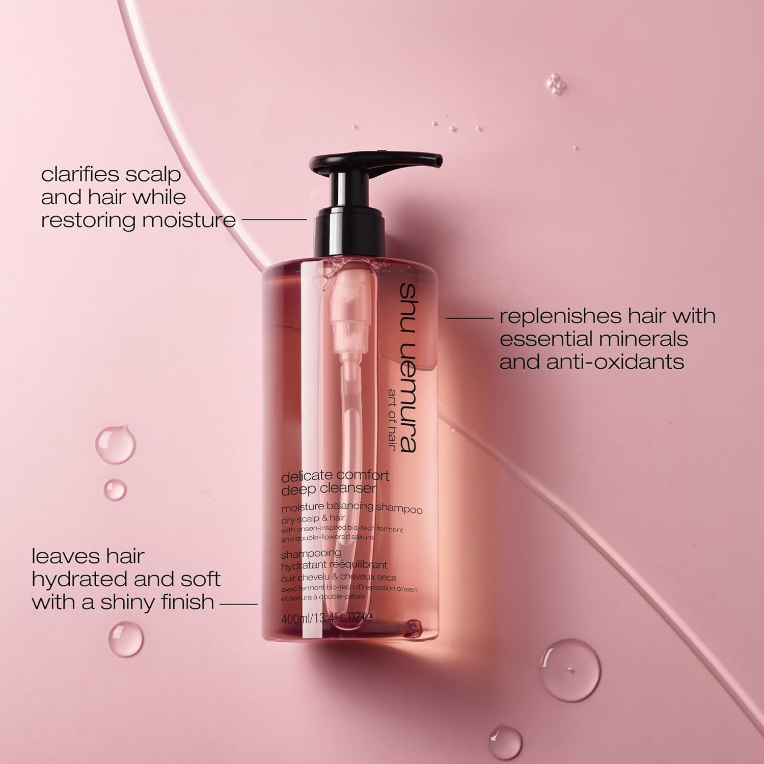 Shu Uemura Delicate Comfort Deep Cleanser 400Ml/13.4Oz image number 2
