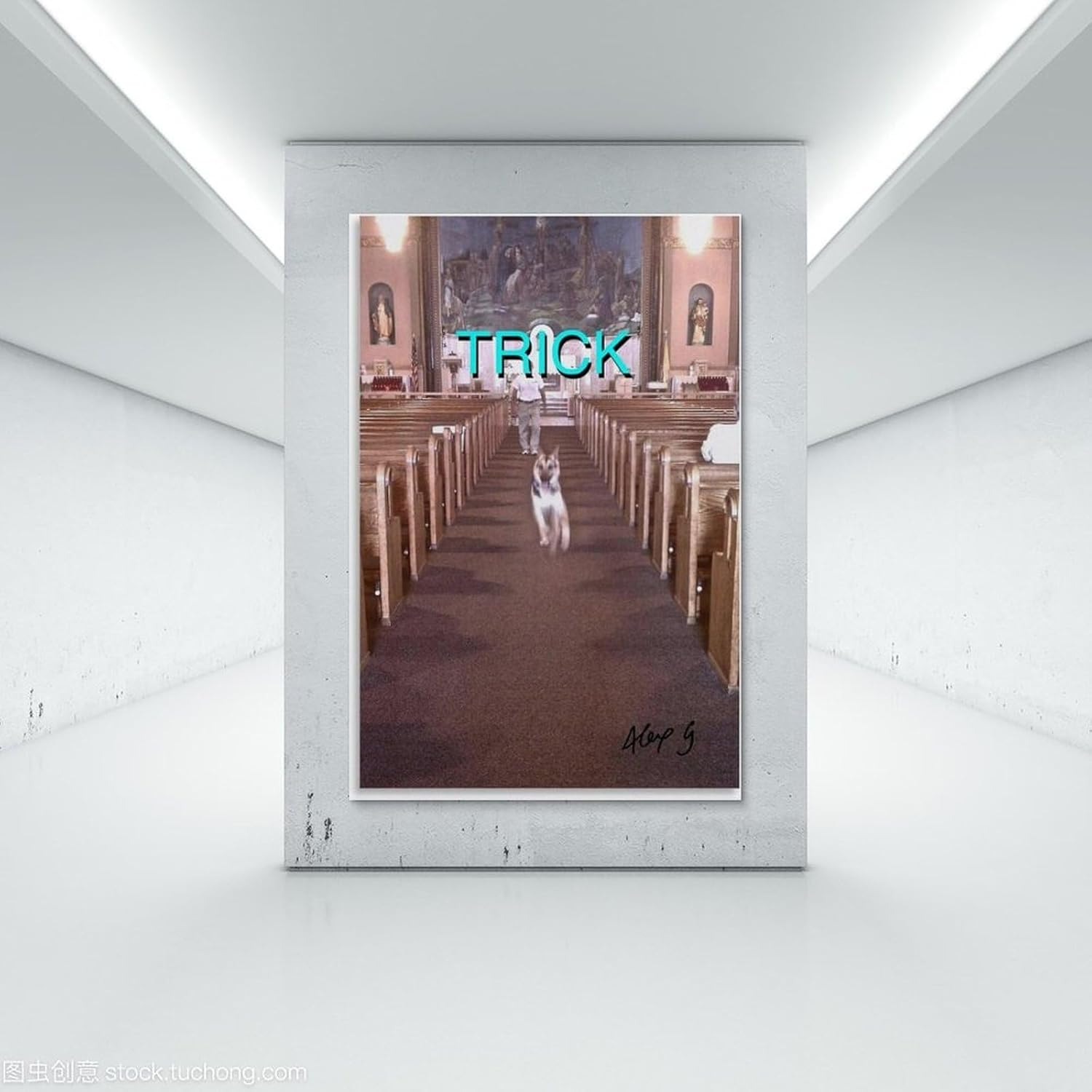 Trick Music. Poster Canvas Painting Wall Art Picture Home Decor Print for Bedroom Living Room Dorm Study Bar Office 16X24Inch(40X60Cm) Unframe-Style image number 4