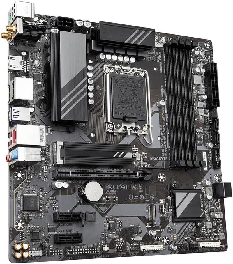 Gigabyte B760M DS3H AX Intel LGA 1700 Matx Motherboard image number 2