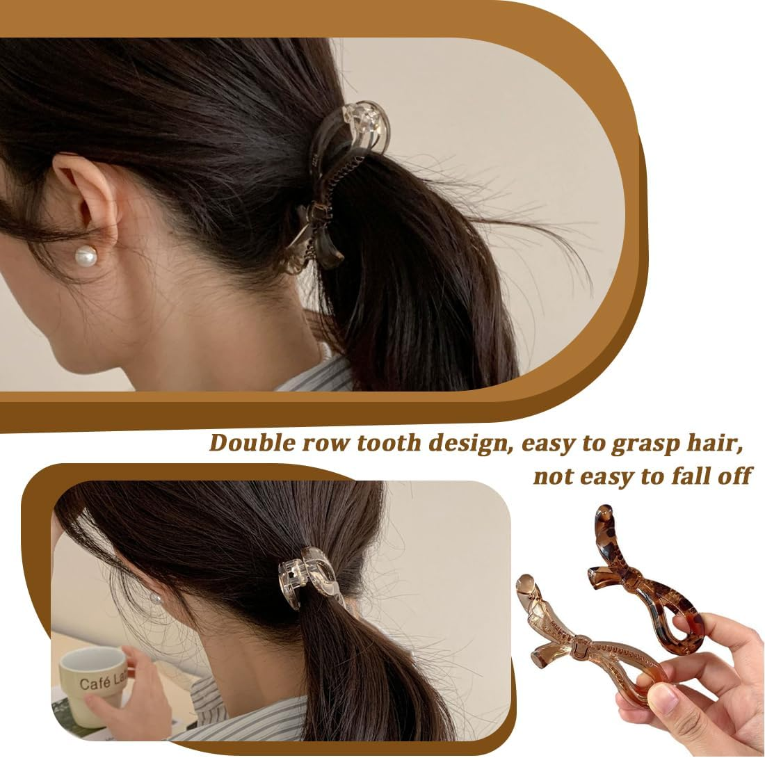 Set of 4 Banana Clip Hair Comb Hair Clips French Design Hair Clips Hair Clips image number 2