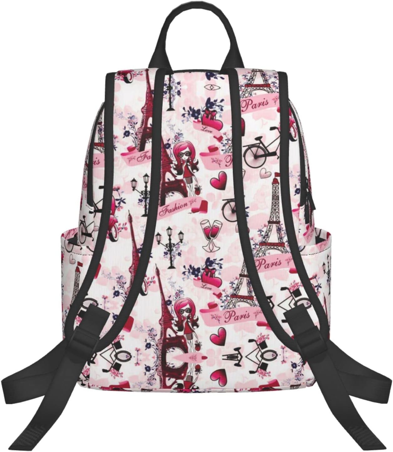 Obabo Abstract Blue Light Leisure Backpack,Laptop Backpack,Travel Bags,Multi-Purpose Backpack,Unisex,Portable,Comfort