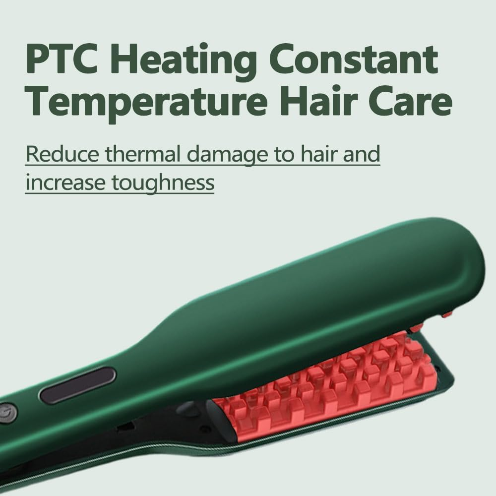 Volumizing Hair Fluffy Iron,3D Grid Hair Crimper Volumizer,Increase Hair Volume Ceramic Volumizing Tool,Professional Wave Hair Styler Lattice Iron image number 5