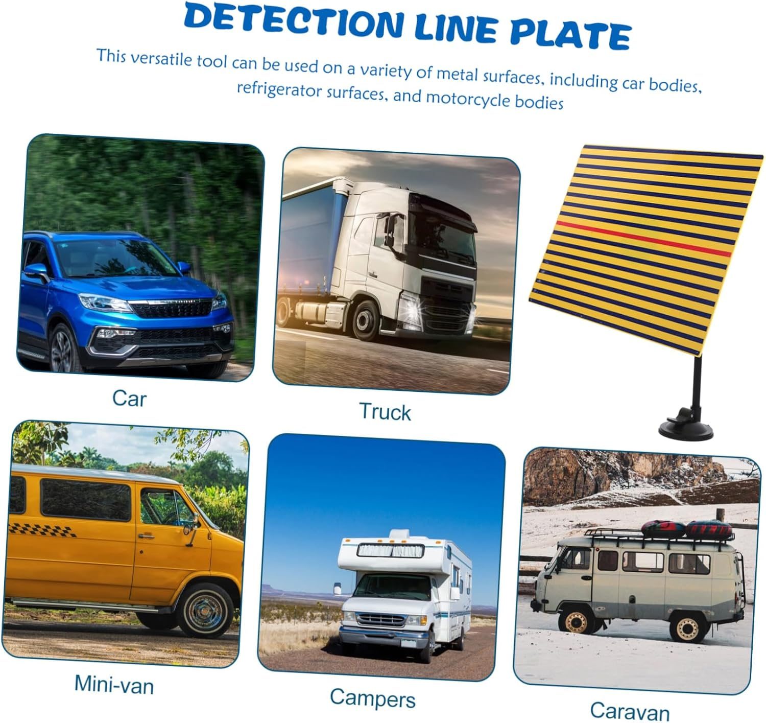 OSOLADY Auto Dent Removal Light Board Tool Paintless Lamp Panel for Body Repair Kit image number 5