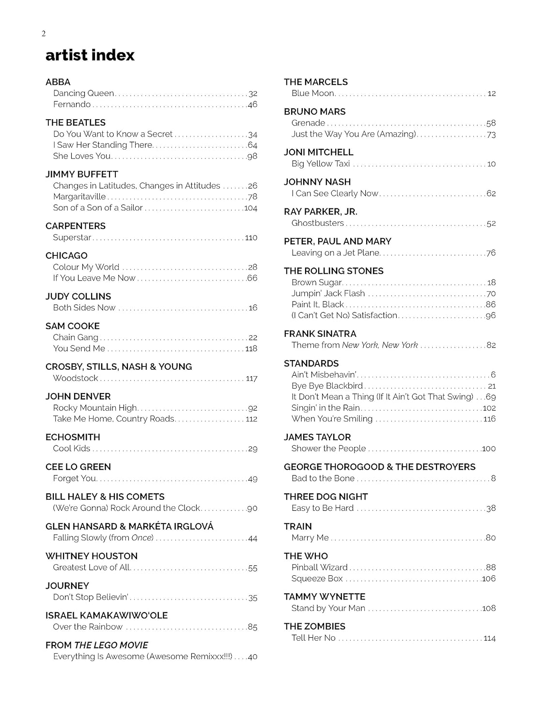 Alfred'S Easy Ukulele Songs -- Rock & Pop: 50 Hits from across the Decades image number 1