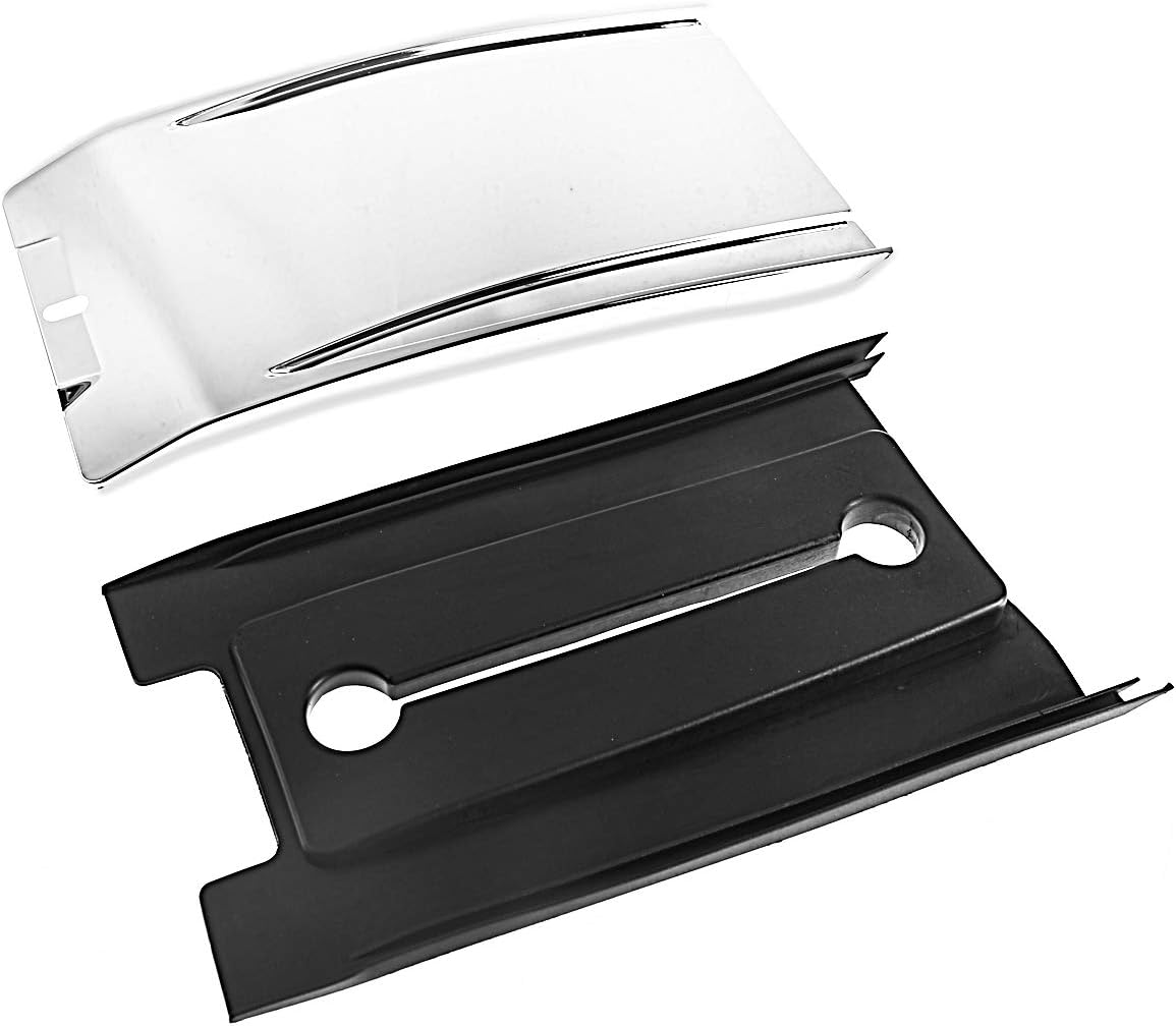Chrome Lower Dash Panel Extension for 2000-2017 Harley Softail Model image number 4
