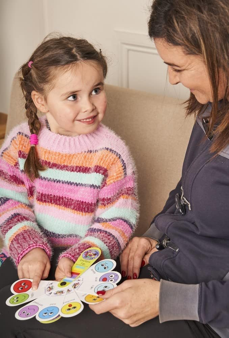 Emotions Face Feelings Fan - Asd/Autism/Sen/Special Needs Nonverbal Speech Delay Social Communication Aid image number 3