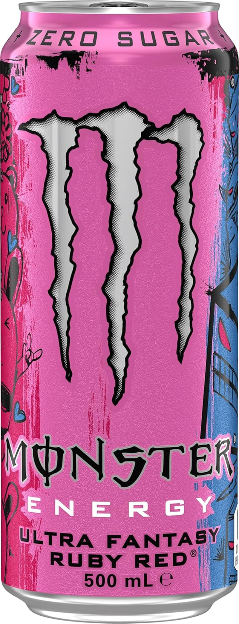 Monster Energy Drink Ultra Fantasy Ruby Red 24 X 500Ml image number 1