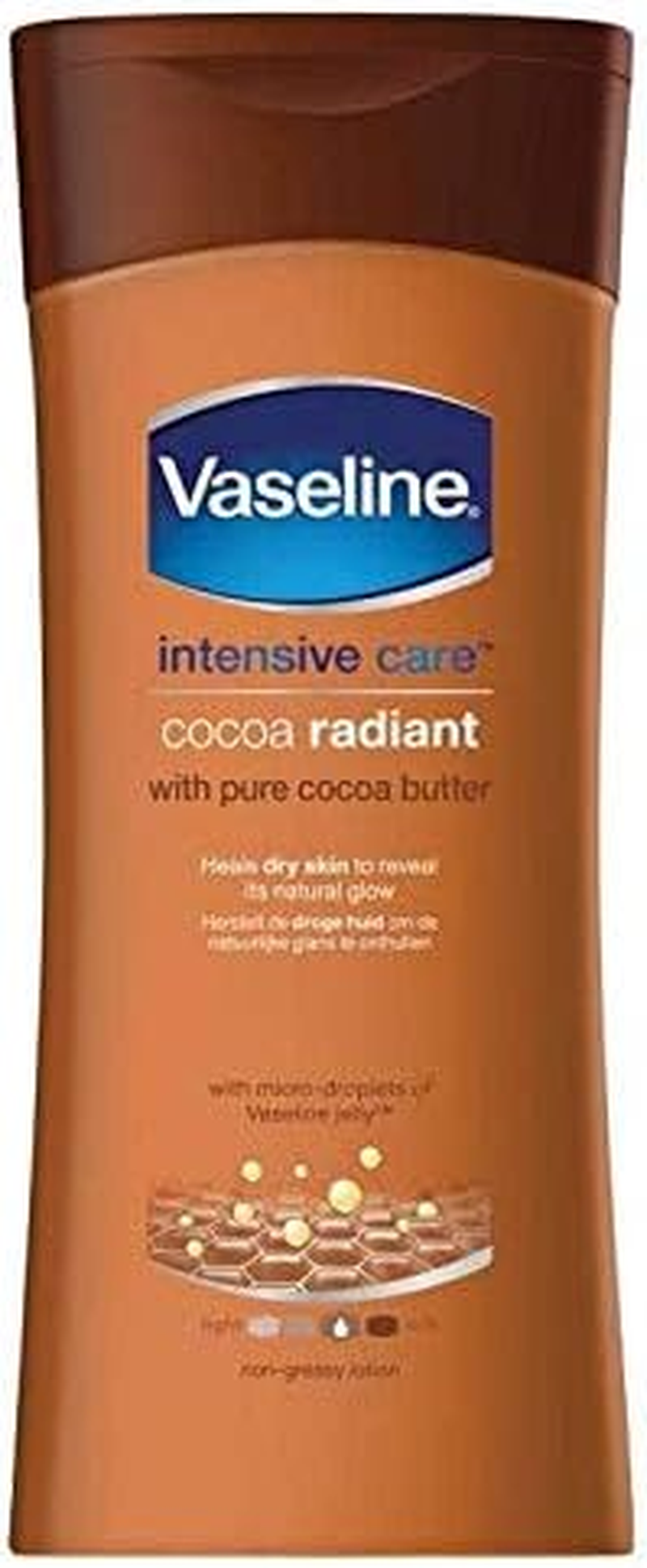 Vaseline Intensive Care Kit - 4 X 200Ml Non-Greasy Body Lotion Bundles Cocoa Radiant, Essential Healing, Aloe Soothing and Advanced Repair. Heals Dry Skin from the Worldwide image number 1