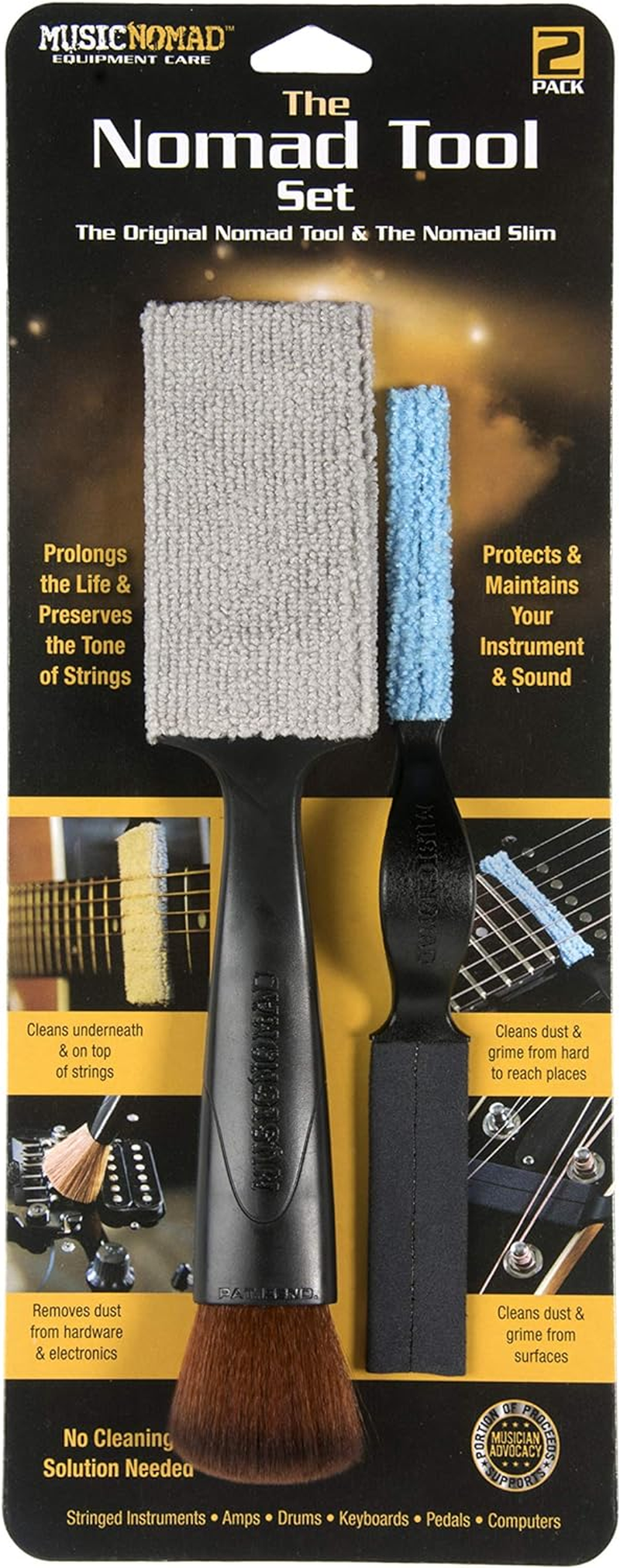 Musicnomad the Nomad Tool Set - the Original Nomad Tool & the Nomad Slim (MN204) image number 4