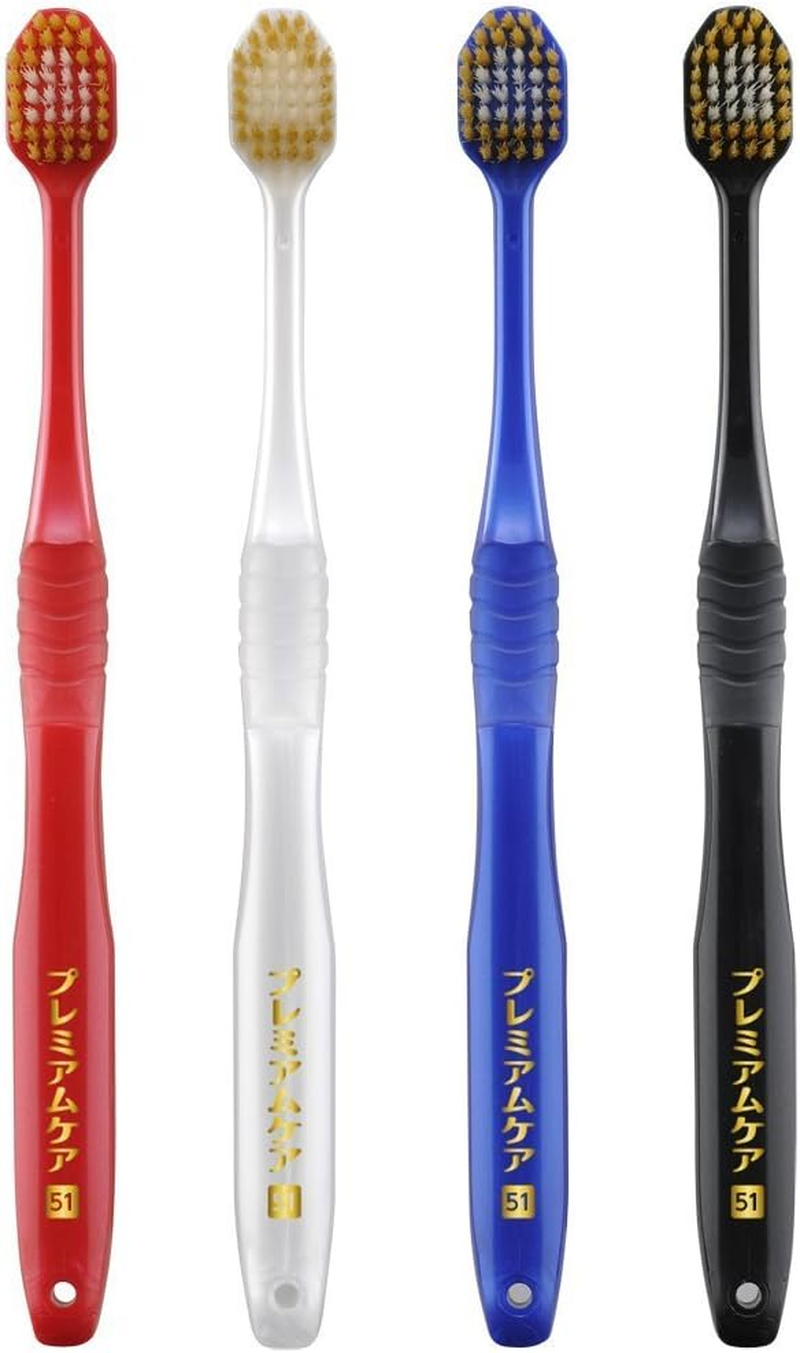 Ebisu Premium Care Toothbrush, 6 Row Compact, Soft, 3-Pack (Color Optional) image number 5