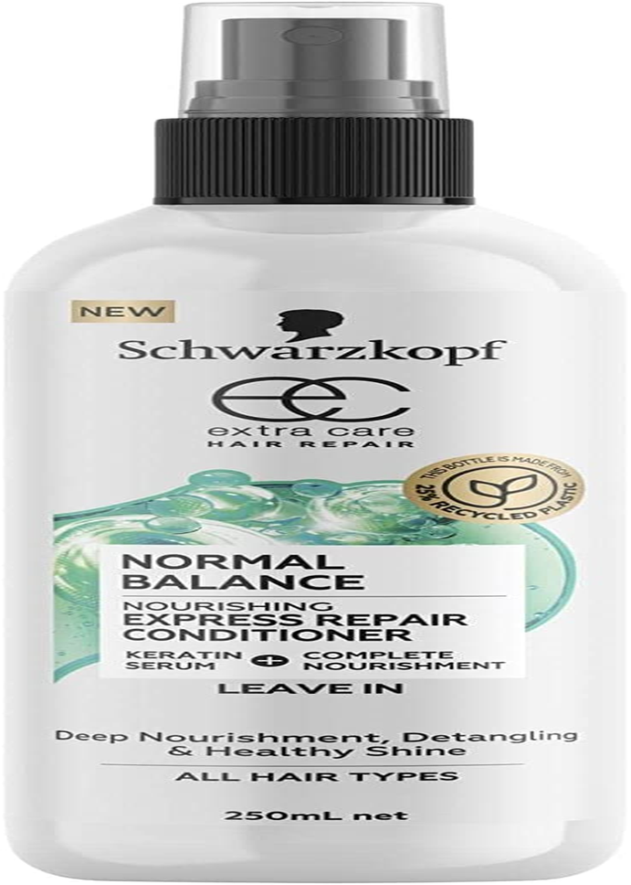 Schwarzkopf Extra Care Normal Balance Nourishing Express Repair Conditioner,Detangling Hair Spray ,250Ml