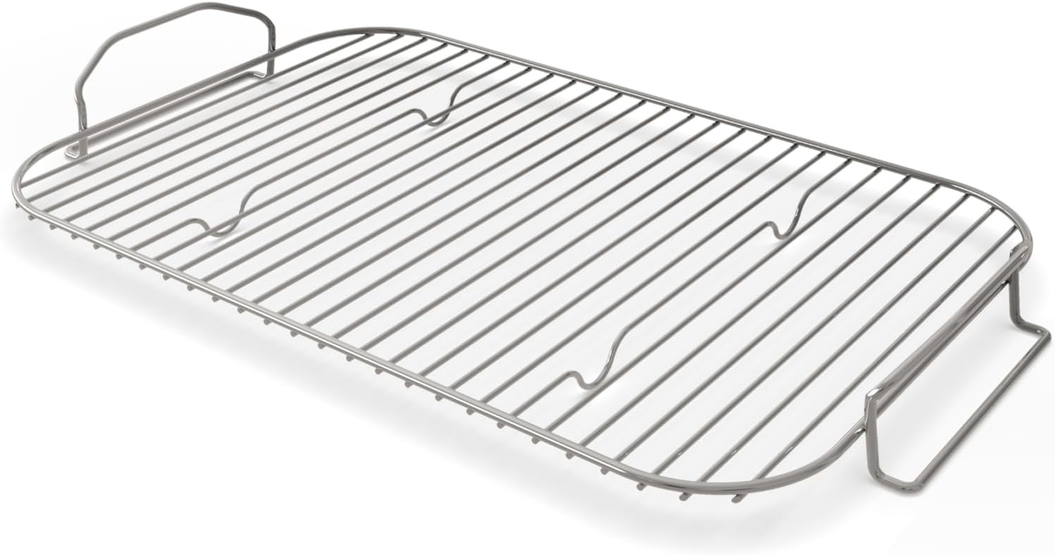 Ninja Woodfire Grill Cleaning Brush, BBQ Cleaning Brush with Angled Wire Bristles and Hanging Loop, Official, Compatible with Ninja Woodfire BBQ Grill OG701 / OG850 / OG901, Black, XSKOGXLCNBSEU image number 6