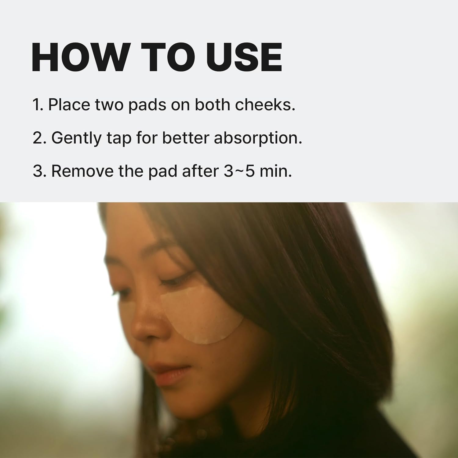 MILLE DE FLEUR Full Moon Expert Ample Pads 160Ml 60 Pads, 4% Niacinamide, 1.35% Organic Rice Ferment, Hydrating and Soothing Ample Pads, Gentle PHA Exfoliation, with Adenosine and Magnolia Extract, Korean Vegan Skincare image number 3