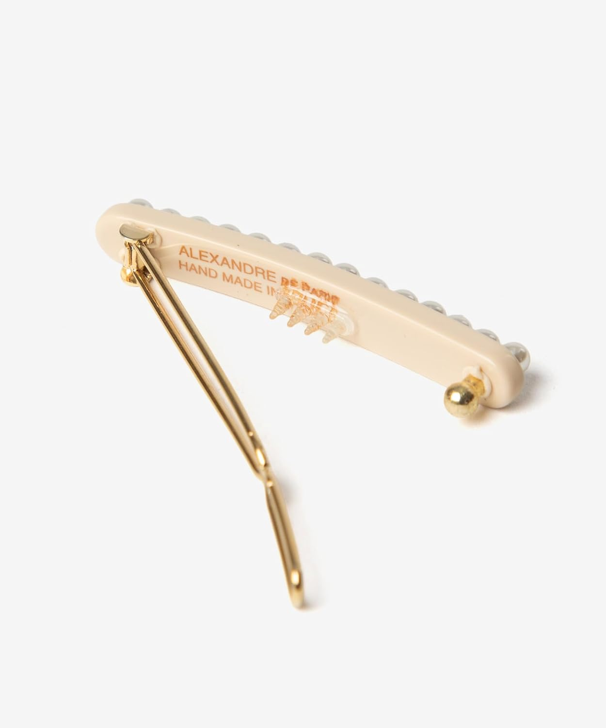 Alexandre De Paris Timeless Ball Pin ATB-17243-04 BEIGE (S) image number 1