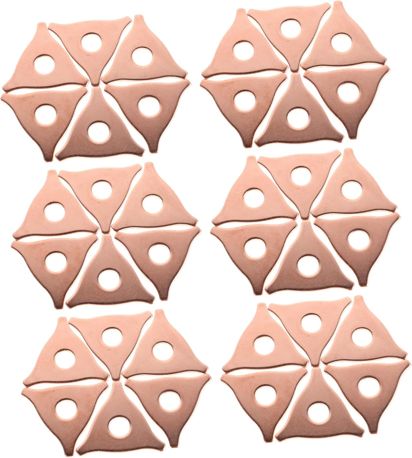 IWOWHERO 100Pcs Dent Pulling Puller Rings Tabs for Auto Body Repair Tool Set Metal Automotive image number 5