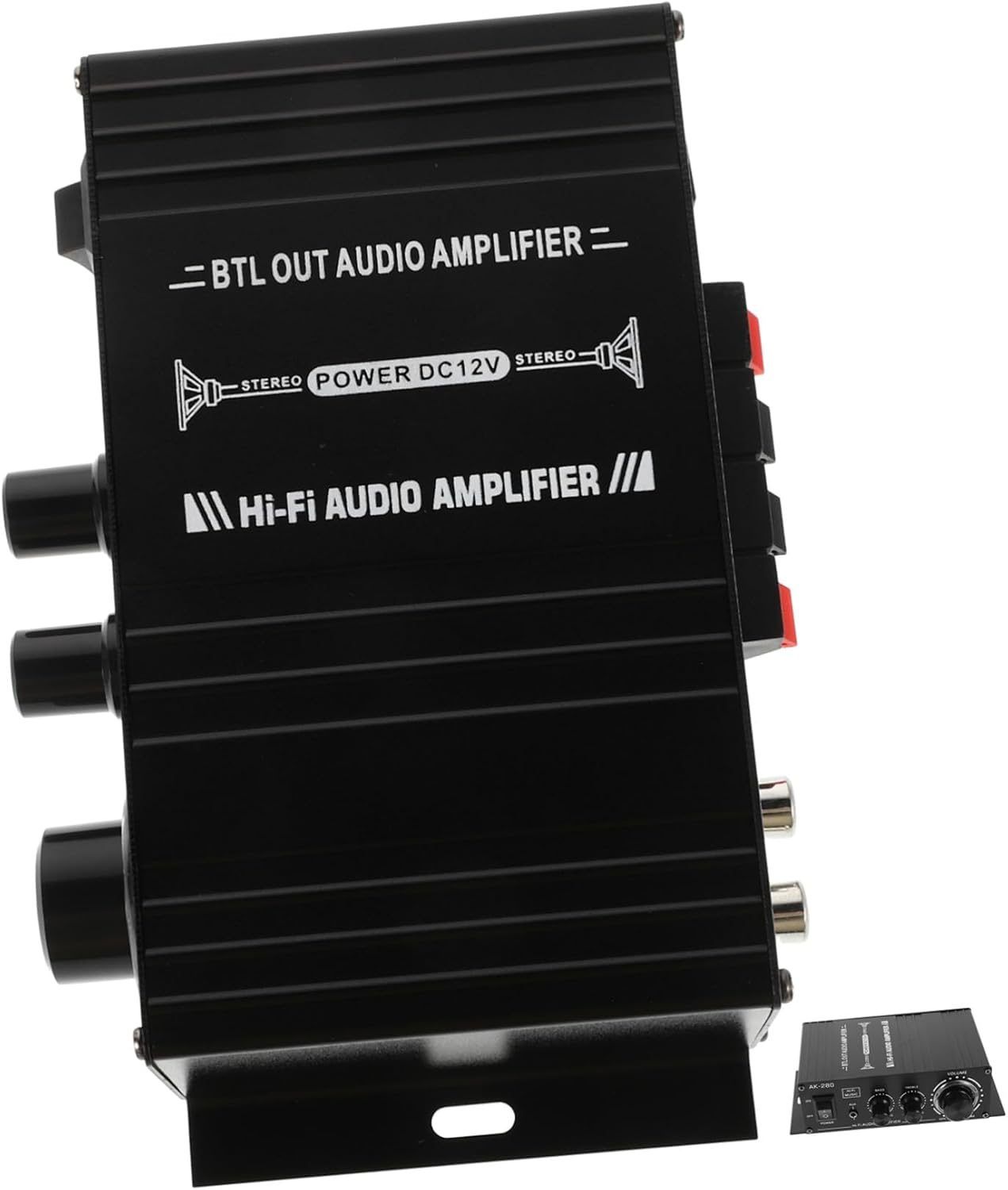 BUGUUYO Mini Portable Amplifier Compact Audio Power Amp for Car Motorcycle Computer Home Voice Amplification Compatibility Easy Installation image number 6