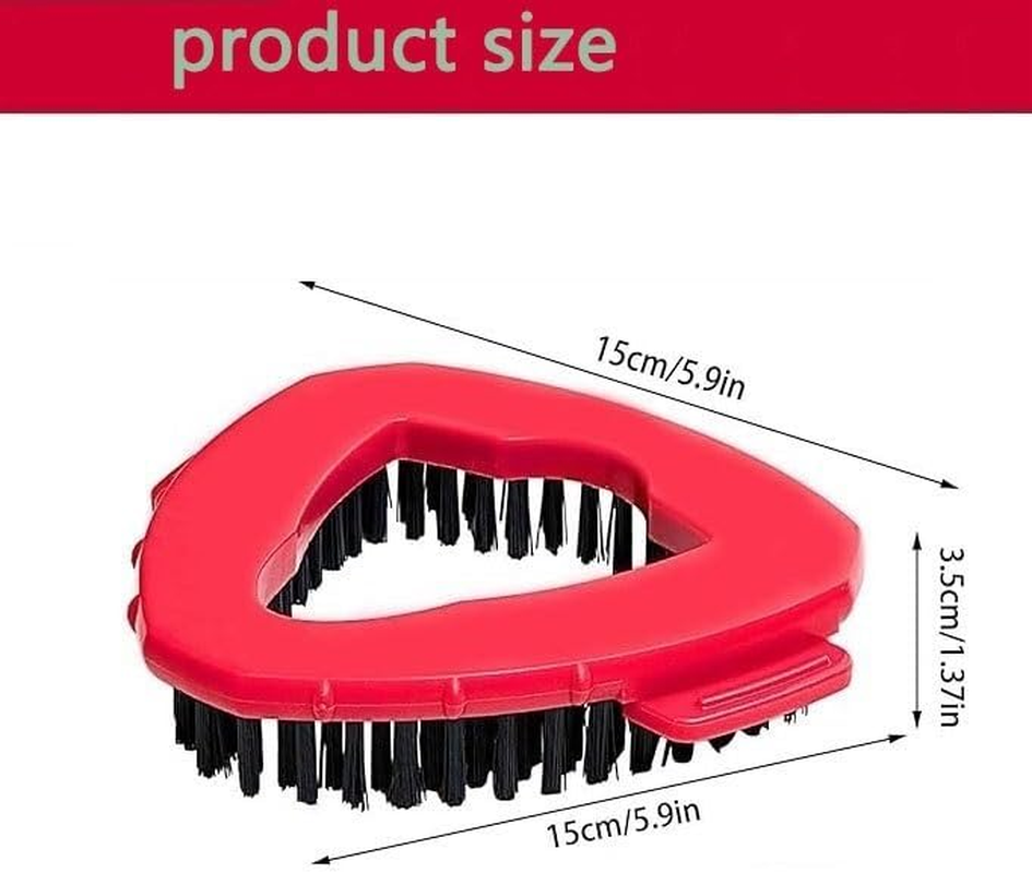 2 Pcs Scrub Brush Spin Mop Scrub Brush Head Compatible O Ceda Easywring Easywring 1-Tank System, Hard Bristle Cleaning Brush for Bathroom, Kitchen, Tub and Tile image number 1