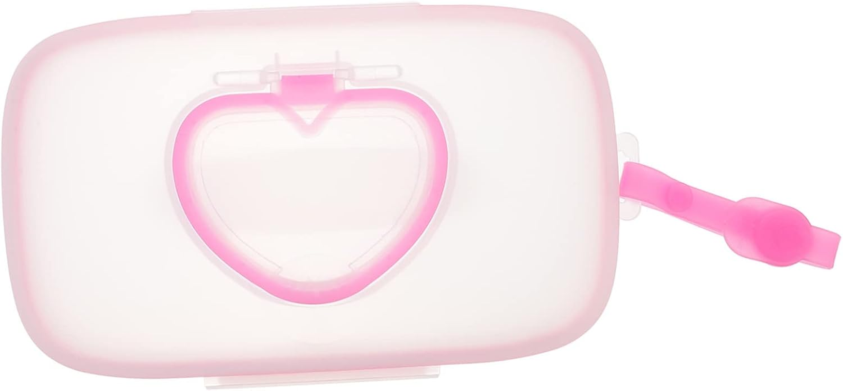 BESTYASH 1Pc Portable Hanging Wet Tissue Box Travel Friendly Wipes Holder for Stroller Crib and High Chair with Moisture Locking Seal for Outdoor Use