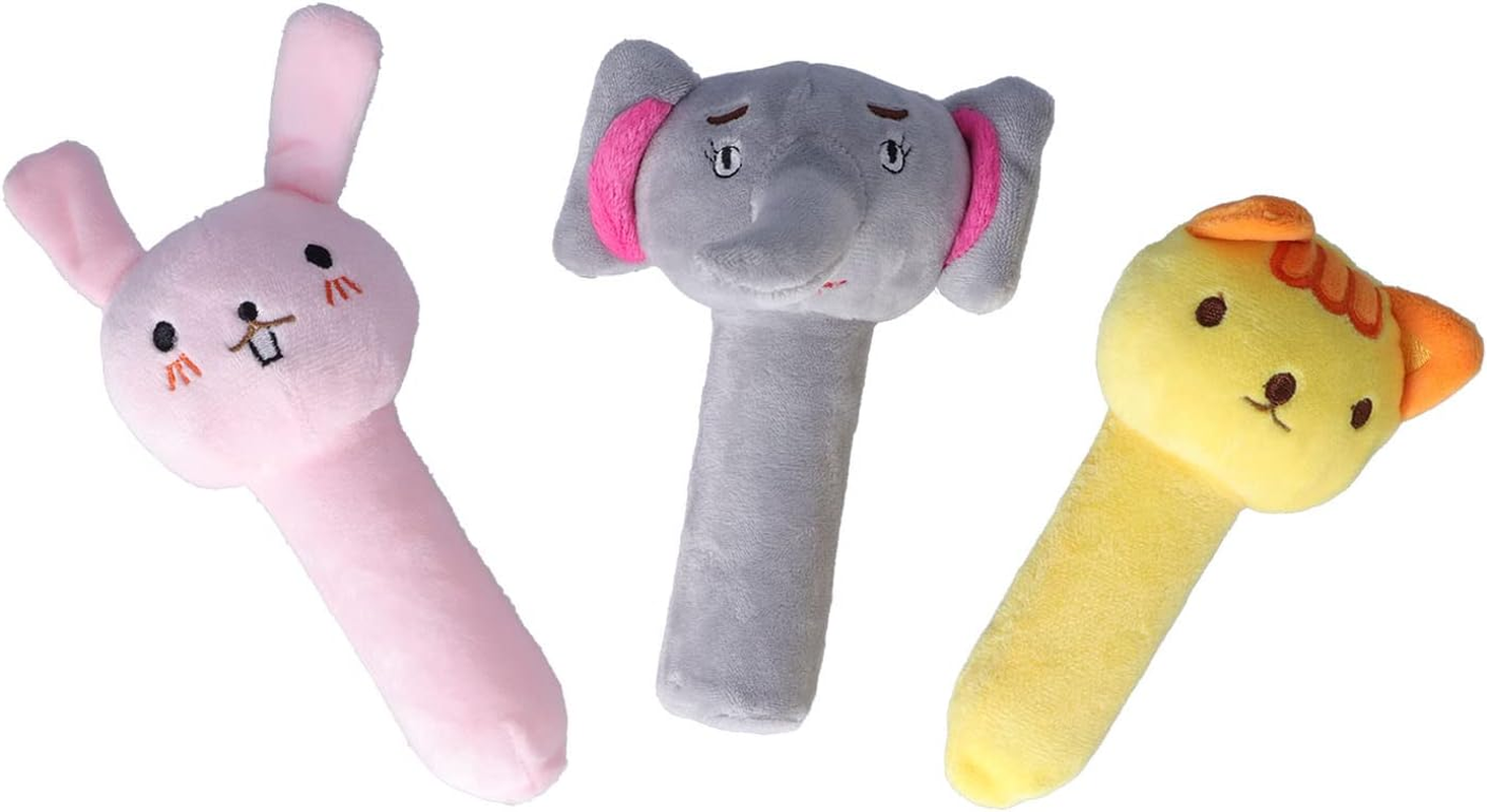 Pet Squeaky Toy, Bite Resistant Plush Squeaky Dog Toy, Creative Pet Toy Pet Sound Toy Dog Chew Toys for Puppy Small Medium and Large Dogs image number 1