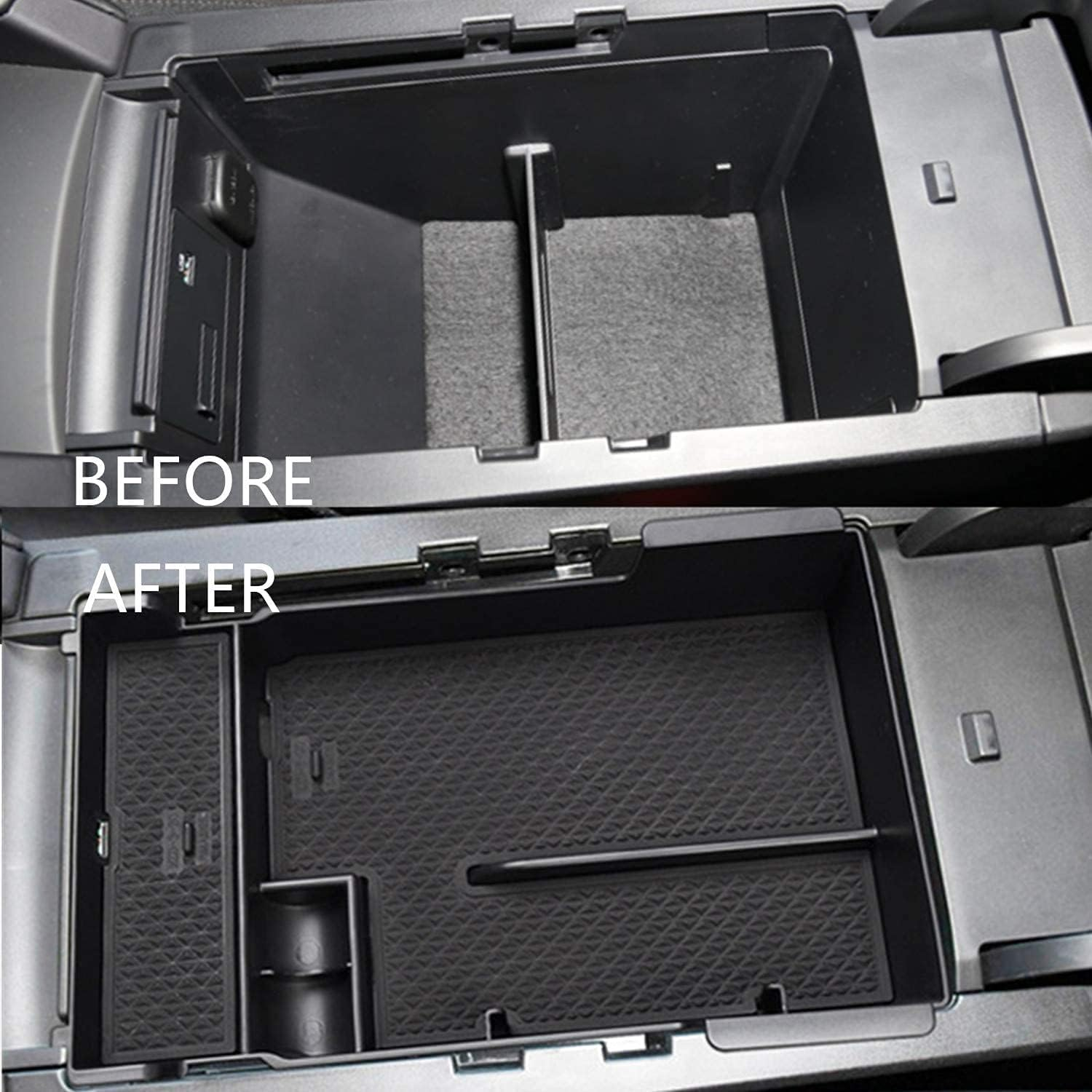 Compatible with Mazda 3 2019-2024 Accessories Center Console Tray Organizer, Armrest Secondary Storage Box image number 2