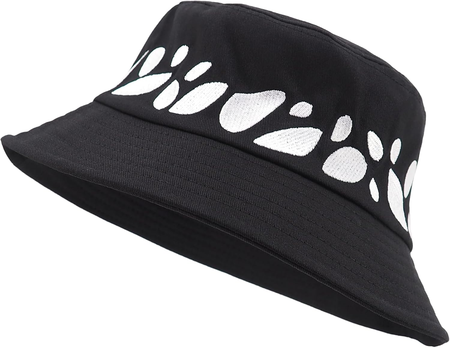 Novel Style Bucket Cosplay Hats Inspired for Men Women Fishing Hat and Summer Protection Hat | 360 Degree Outdoor Beach | UV Protection | Black, Black, One Size image number 2