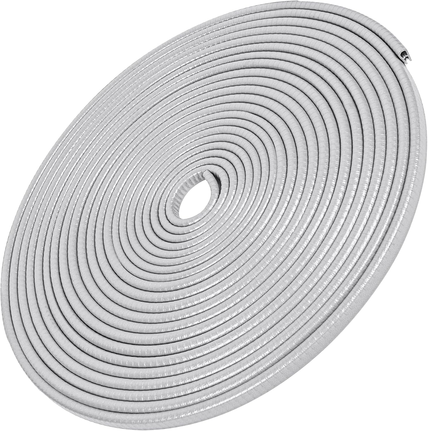 MYFAMIREA16.4 Ft(5M) Car Door Edge Guards U Shape Edge Trim Rubber Seal Protector Rubber Car Door Protector Car Protection Door Edge Anti-Collision Rubber Clips Fit for Most Car