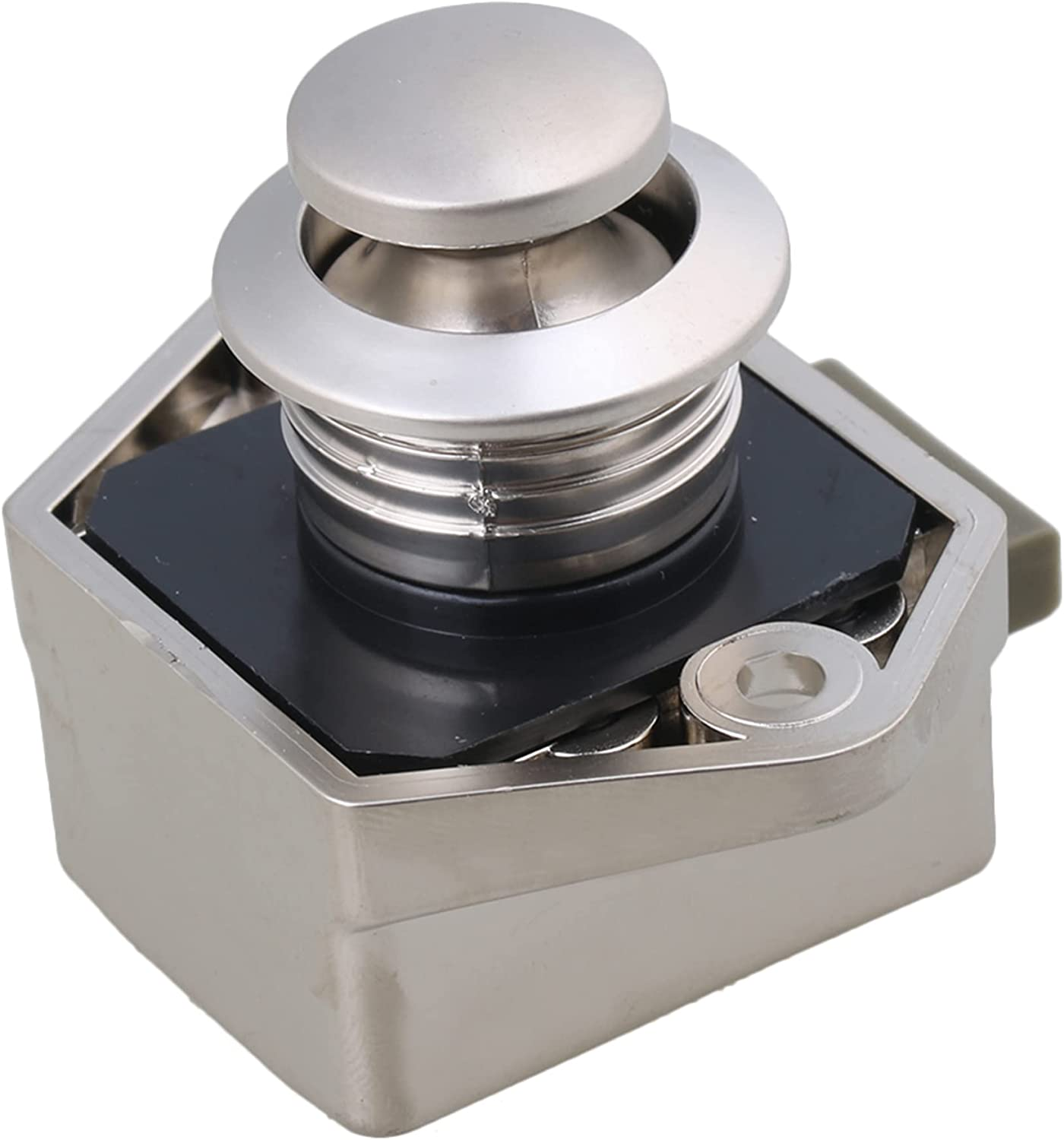 BQLZR Push Button Keyless Lock Latch Cupboard Caravan Lock for RV Drawer Cabinet Doors Thickness 15-27Mm Pack of 20 image number 2