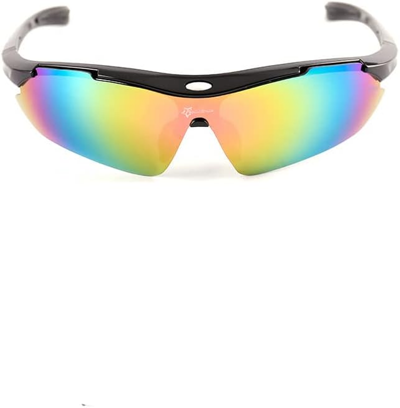 Sagasave Outdoor Sports Sunglasses, UV400 Protection Polarized Sunglasses, Men and Women anti Glare Glasses for Cycling, Fishing, Driving, Golf