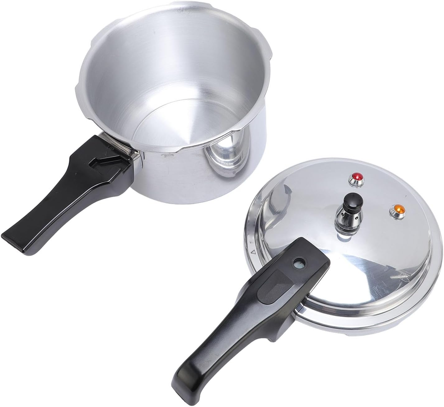 Electric Pressure Cooker, Aluminium Alloy Pressure Pot Cooker Explosion Proof, Large Capacity Stovetop Pressure Canning Pot for Home Gatherings (22CM/5L) image number 2